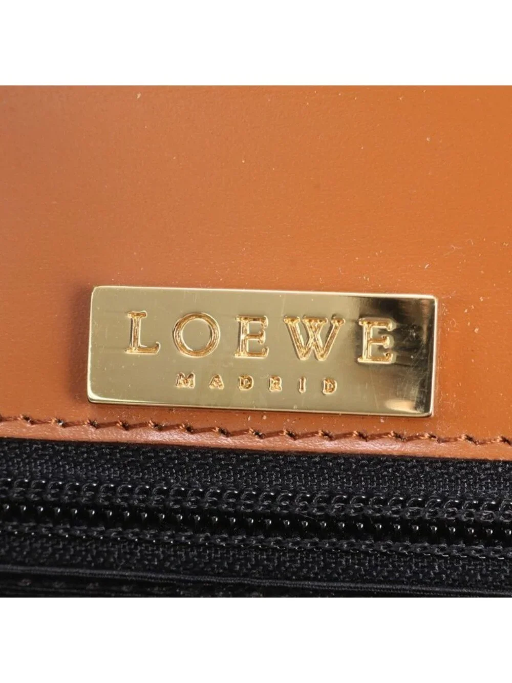Loewe Leather Shoulder Bag Hand Brown